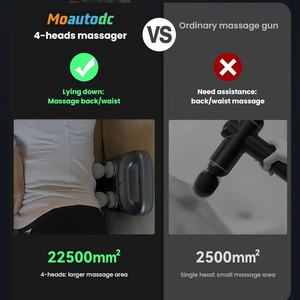 2024 professionale Mini pistola da massaggio Wireless intelligente portatile per tessuto profondo vibrazione del corpo massaggiatore per il muscolo nuovo modello - Product Image 6