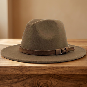 Genuine Leather Cowboy <b>Hats</b> OEM ODM Customized Fashion Equestrian Style <b>Wide</b> <b>Brim</b> Unisex Adults Premium Quality Travel Beach - Product Image 1