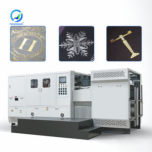 Machine automatique de marquage à chaud et de découpe pour cartes d'invitation personnalisées en cuir avec logo, estampage à chaud et gaufrage – Prix compétitif - Product Image 1