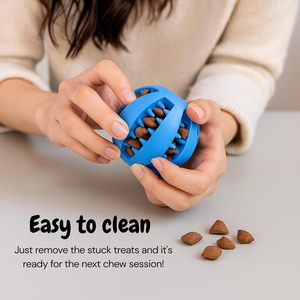Jouets interactifs en gros pour chiens : balles de nettoyage dentaire personnalisables, jouets à mâcher pour animaux de compagnie en caoutchouc naturel non toxique, peluches écologiques - Product Image 4