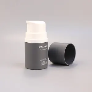 Kosmetisches Serum Luxus Hautpflege Airless Flasche 50ml 120ml 180ml Luxus PS PUMP Sprayer Frost