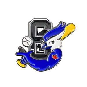 Nhà Máy Giá Tùy Chỉnh Thiết Kế Thương Hiệu Kim Loại Logo Huy Hiệu Trâm Thể Thao Đội Bóng Chày Kinh Doanh Cứng Mềm Men Ve Áo Pins - Product Image 1