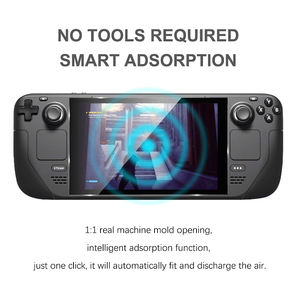 Hopora 2 pièces HD 9H anti-empreintes digitales verre trempé protecteur d'écran <span class=keywords><strong>Film</strong></span> de protection pour Steam Deck Console accessoires de <span class=keywords><strong>jeu</strong></span> - Product Image 3
