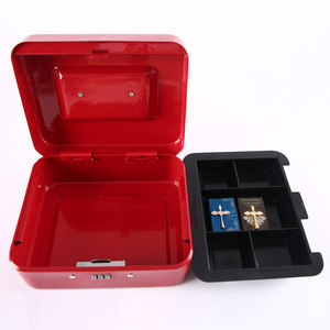 YH3685 Contenitore Metallico di Sicurezza <span class=keywords><strong>Vuoto</strong></span> con <span class=keywords><strong>Serratura</strong></span> e Chiave - Product Image 3