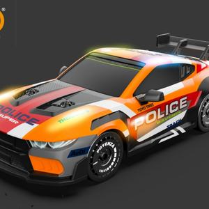 Coche de Carreras a Escala 1:16 con Control Remoto, Luces LED, Carga por Inducción y 4 Canales - Product Image 3