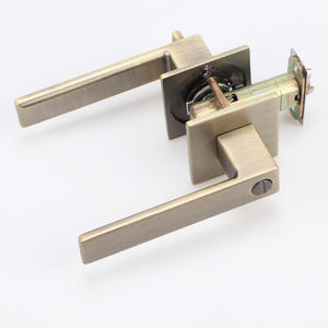 न्यूनतम एंटी-चोरी और वाटरप्रूफ ब्लैक मैट स्क्वायर लेवर मार्ग बाथरूम की गोपनीयता के लिए कुंजी अनलॉक तरीका - Product Image 6