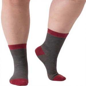 Wholesale <b>Cozy</b> Coral Fleece Fluffy Winter Breathable Knitted Crew Thin Sleeping <b>Socks</b> Women Warm Plush Fuzzy - Product Image 2