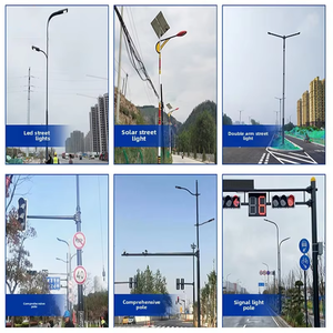 Lampioni LED per Ingegneria Municipale, Illuminazione Stradale Urbana, Lampade Stile Magnolia, <span class=keywords><strong>Pali</strong></span> per Parchi Residenziali da 68 Metri, Design Moderno e Minimalista - Product Image 4