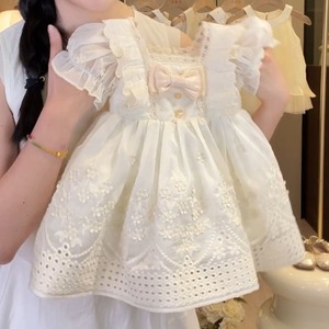 Vestito Lolita per Bambina, Nuovo Abito Estivo 2026 per Capodanno, Compleanno Bambini, Elegante Vestito da Principessa in Stile Francese - Product Image 1