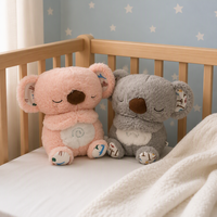 Peluche Koala Super Douce Respirante 25cm en Coton PP avec Doublure en Maille Anti-Stress, Produit Dropshipping 2026