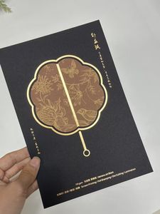 กระดาษอาร์ตพิมพ์ลายพิเศษ รีไซเคิลได้ พิมพ์สกรีน พิมพ์นูน ปั๊มนูน การ์ดอวยพร การ์ดขอบคุณ การ์ดของขวัญสุดหรู การ์ดเขียนข้อความ - Product Image 2