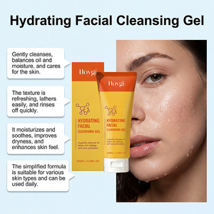 Gel nettoyant hydratant doux pour le visage, non collant, soin quotidien confortable pour la peau - Product Image 2