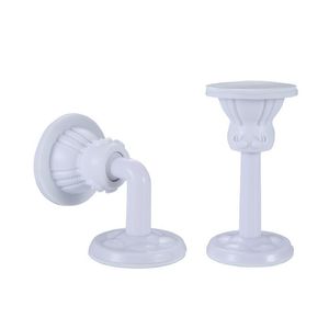 Tope de puerta de silicona para montaje en suelo, tope de puerta anticolisión para baño, dormitorio, diseño minimalista, fácil instalación - Product Image 2