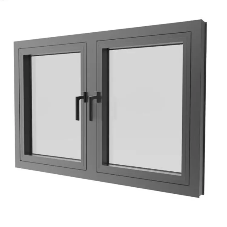 Aluminum Glass Windows and Doors Energy-saving Casement Windows for Ghana