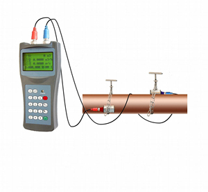 Débitmètre ultrasonique numérique portable RS485 pour eau, essence et alcool, prix usine bas - Product Image 1
