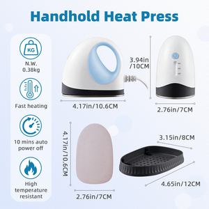 Nouvelle <span class=keywords><strong>presse</strong></span> à chaud mini basse consommation Baiyin modèle 2026, idéale pour les dortoirs étudiants, offre un chauffage uniforme - Product Image 4