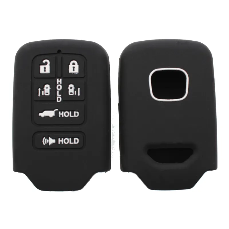 Car Accessories For Hondas 3 Buttons Silicone Car Key Cover Remote Key Covers