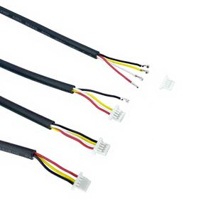 موصل JST SH SHR-04V-S-B بسمك 1.0 مم من المصنع الأصلي، تجميعة أسلاك كهربائية معزولة بالـ PVC بـ 2-8 سنون للمعدات الكهربائية 3 4 5 6 7 - Product Image 3