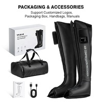 Bottes de compression d'air OEM ODM pour la récupération musculaire, appareil de massage synchronisé pour la récupération, bottes de compression pour la récupération