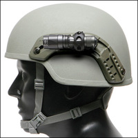 Casque tactique rapide Lampe de poche à pince unique