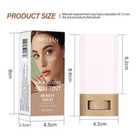 Palette de maquillage pour le visage Meidian Wholesale Cosmetics Foundation, 6 couleurs, crème mate, couvrance totale, correcteur de haute qualité