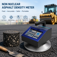 Medidor de Densidad de Asfalto Sin Radiación, Probador de Compactación de Pavimento de Carreteras No Nuclear, Dispositivo de Medición Rápido y Portátil