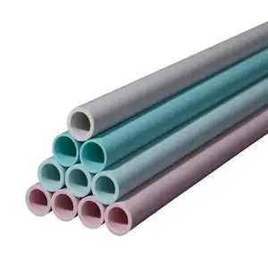 grade round tubing pvc extrusion colored pvc pipe rectangle plastic ducting