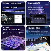 Autoradio Android 4G WIFI Android Auto pour Isuzu D-Max DMAX 2007 2008 2009 2010 2011 Navigation GPS Lecteur