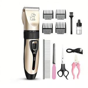 Electric Pet Clipper With Ceramic Blade 3 6 9 12 Mm Combs <b>For</b> <b>Dog</b> Cat <b>Grooming</b> <b>Kit</b> - Product Image 2