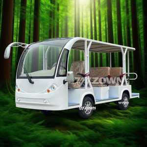 Bus électrique intelligent avec système d'avertissement anti-collision, système de sécurité intelligent, chariot de transport touristique pour sites touristiques fréquentés - Product Image 4