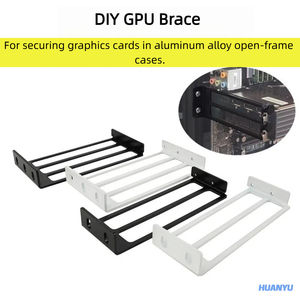 เคสคอมพิวเตอร์แบบเปิดโครงอะลูมิเนียม DIY พร้อมขายึด GPU รองรับ PCIe, ขายึดแบบ C สำหรับติดตั้งการ์ดจอและซาวด์การ์ด - Product Image 1