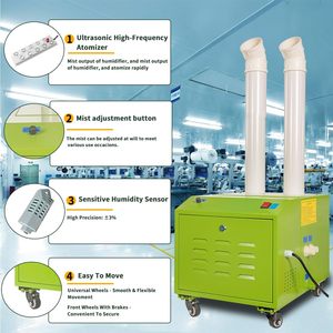 <span class=keywords><strong>Humidificador</strong></span> inteligente de acero inoxidable de 30 kg/h para garaje de fábrica, almacenamiento en frío, <span class=keywords><strong>humedad</strong></span> de cultivo de hongos cronometrada - Product Image 3