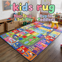 Tapis de jeu pour enfants en gros, tapis de sol pour enfants, tapis pour aire de jeux intérieure, chambre, crèche, école et garderie