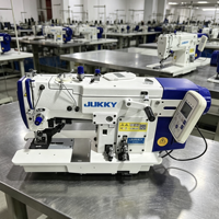 Machine à coudre industrielle à entraînement direct haute vitesse JUKKY JK-781D pour la confection de vêtements, point noué droit, boutonnière, offre spéciale pour l'habillement