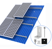 Accessoires de montage solaire pour toiture, pieds de fixation solaire pour toiture métallique