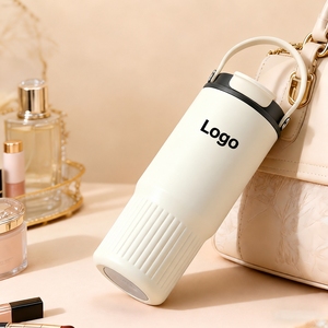 750ML 316 <b>Stainless</b> <b>Steel</b> Insulated Coffee <b>Cup</b> Outdoor Portable Handle Ice Tumbler Car <b>Cup</b> <b>Straw</b> Tumbler Travel <b>Cup</b> - Product Image 3