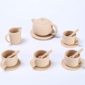 Children's Simulation Afternoon Tea Play House Toy Mini <b>Teacup</b> Teapot Dreamy Style <b>Set</b> Can Drink Water Model 65 - Product Image 3