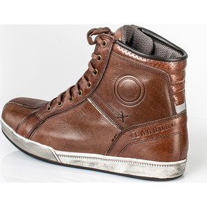 Chaussures de moto en cuir marron Carburo Urban WP 44 - Product Image 4