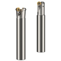 Zhizao Bang CNC Nose Milling Cutter Bar EMR/EMRW4R/EMRW5R/EMRW6R Pemotong Permukaan Datar Kasar Anti-Getaran 40CRMO 3-Flute Milling