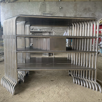 Barrière de sécurité professionnelle anti-explosion de haute qualité pour barres de protection, sécurité des piétons, contrôle des foules et barrière de scène