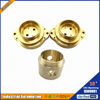 Composants de précision en laiton usinés sur commande par CNC pour équipements d'automatisation hydraulique et industrielle