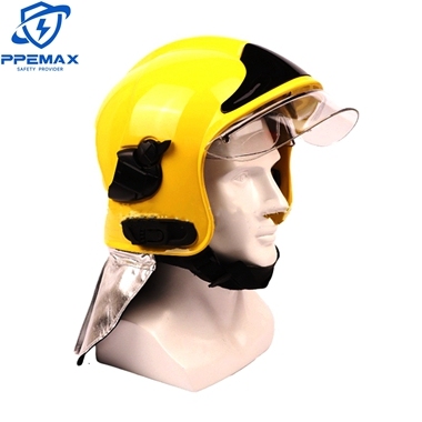 Safety Helmets Emergency Rescue Fire Safety Helmet with Headlight and Goggles Anti-Smash and Anti-Collision