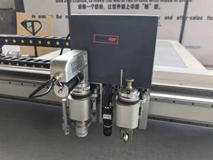 Tự động Acrylic KT Board PVC Board plotter <span class=keywords><strong>CNC</strong></span> dao động máy cắt dao - Product Image 2