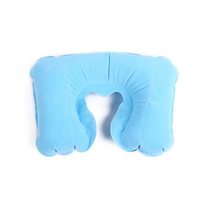 Meilleur oreiller de coin de cou de voyage de camping gonflable d'air d'explosion pour le voyage