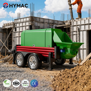 <span class=keywords><strong>Bomba</strong></span> de Concreto para Remolque, para Trabajos Pequeños, Máquina de Bombeo de Concreto para Necesidades de Construcción Residencial y Comercial - Product Image 1