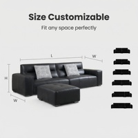 Canapé rembourré moderne de haute qualité pour la maison et l'hôtellerie, design personnalisable pour l'exportation avec service ODM/OEM