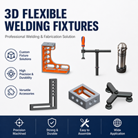 Table de soudage 3D industrielle, plateforme de soudage tridimensionnelle flexible, accessoires de fixation complets