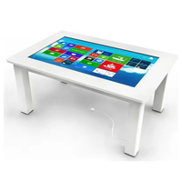 Table tactile interactive intelligente avec écran tactile IR, système Android, moniteur 43 pouces, SDK, kiosque de paiement