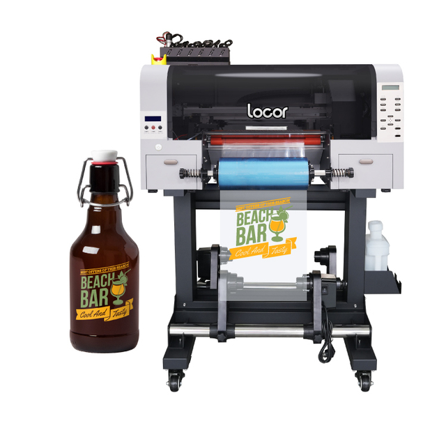 Locor Factory Directly Sell Genuine A3 Price Digital Inkjet Label Large Format UV Flatbed Printer