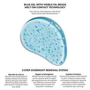 Mascarilla Facial Nocturna <span class=keywords><strong>de</strong></span> Bifida Ferment Blue Diamond <span class=keywords><strong>de</strong></span> Marca Privada, Reparadora <span class=keywords><strong>de</strong></span> Barrera Cutánea, Hidratante, Calmante y Blanqueadora - Product Image 5